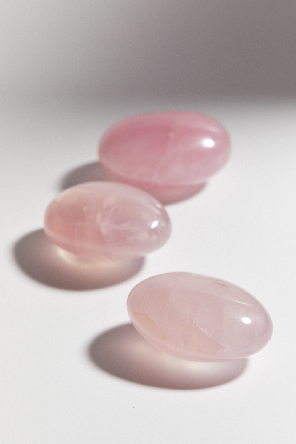 Розовый кварц палмстоун S