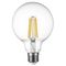 Лампа светодиодная филаментная Lightstar LED Filament E27 8W 3000K груша прозрачная 933102