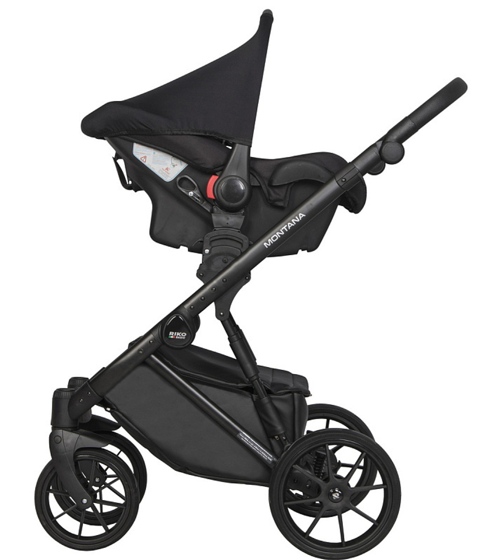 Детская коляска Riko Basic Montana Ecco 3 в 1 30 Green-Grey