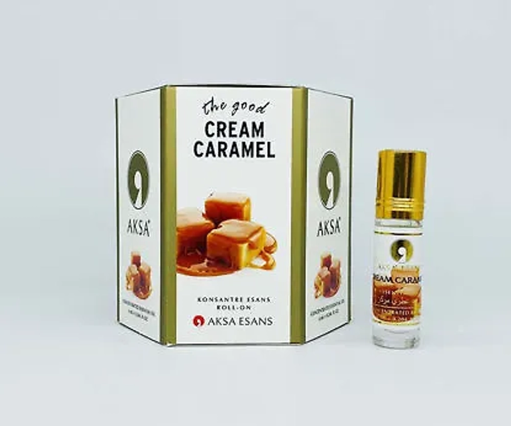 Арабские Масляные Духи Роллер 6 мл REHAB AKSA  CREAM CARAMEL