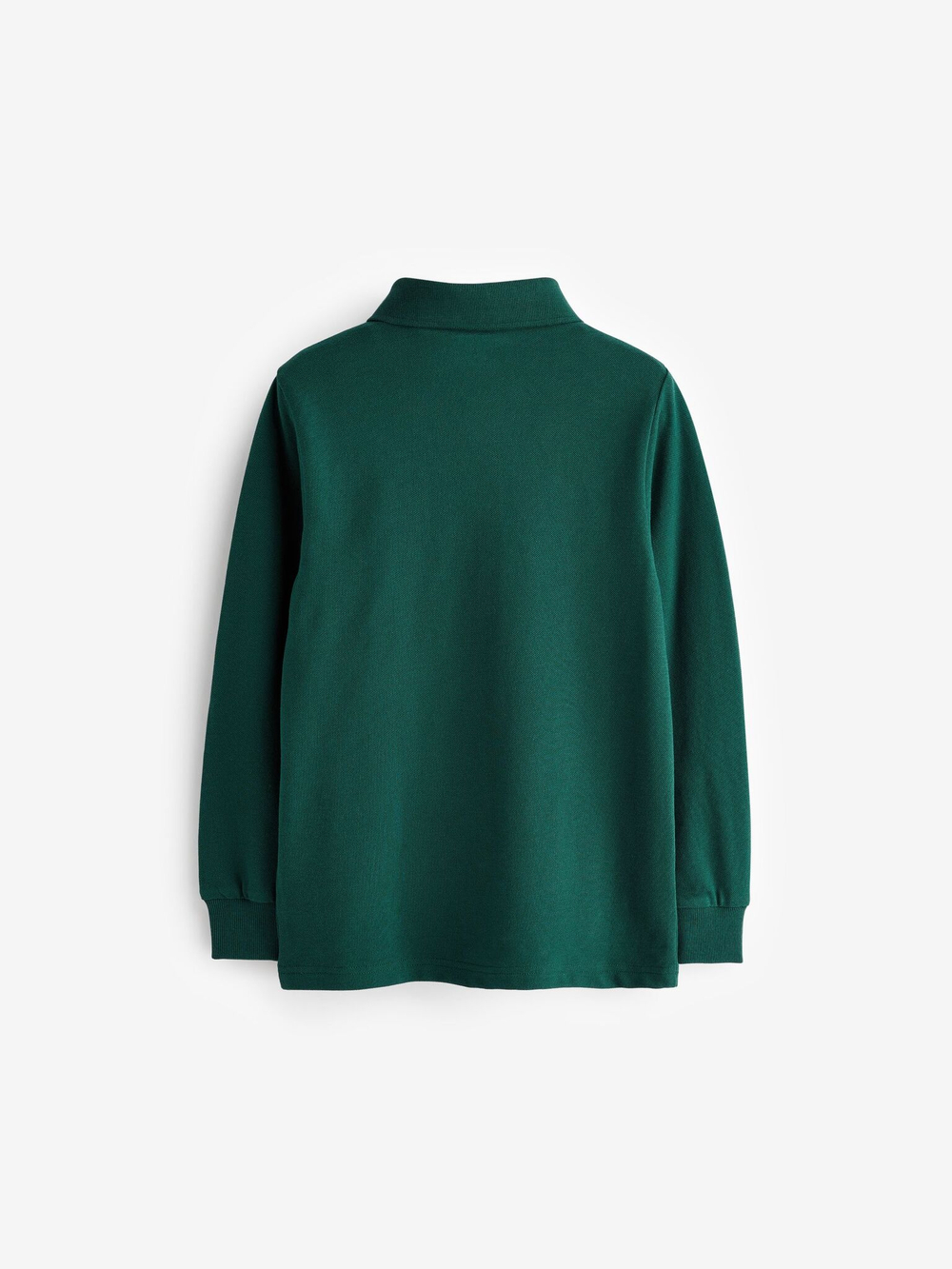 Поло с длинным рукавом для мальчика Next 151-783, Темно-зеленый