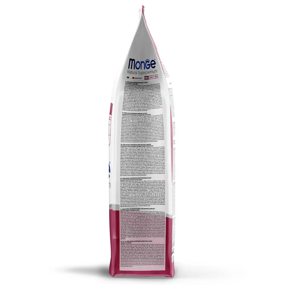 Сухой корм Monge Cat Daily Line Indoor для домашних кошек, из курицы