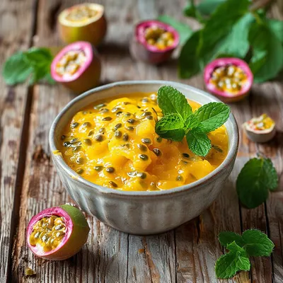 Фотография Пюре «Маракуйя» замороженное / 250гр купить в магазине Афлора