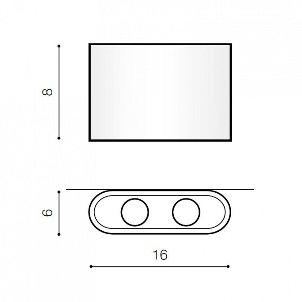 Накладной светильник Azzardo Vega AZ1758