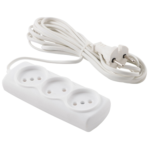 Удлинитель Engy "Эконом" 5м/3роз (ШВВП 2х0.75)