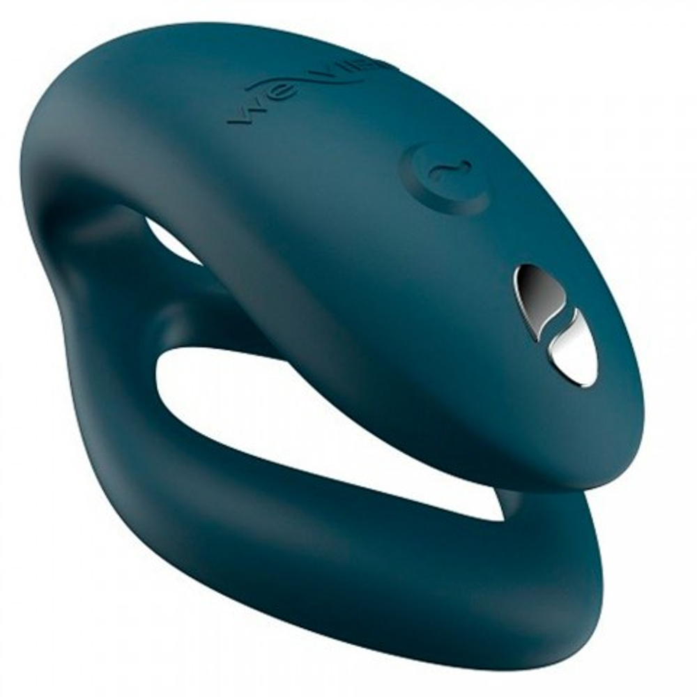 Вибратор для пар We-Vibe Sync O бархатно-зеленый