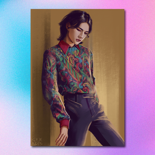 Арт принт / igyx_art / STRAY KIDS / hyunjin