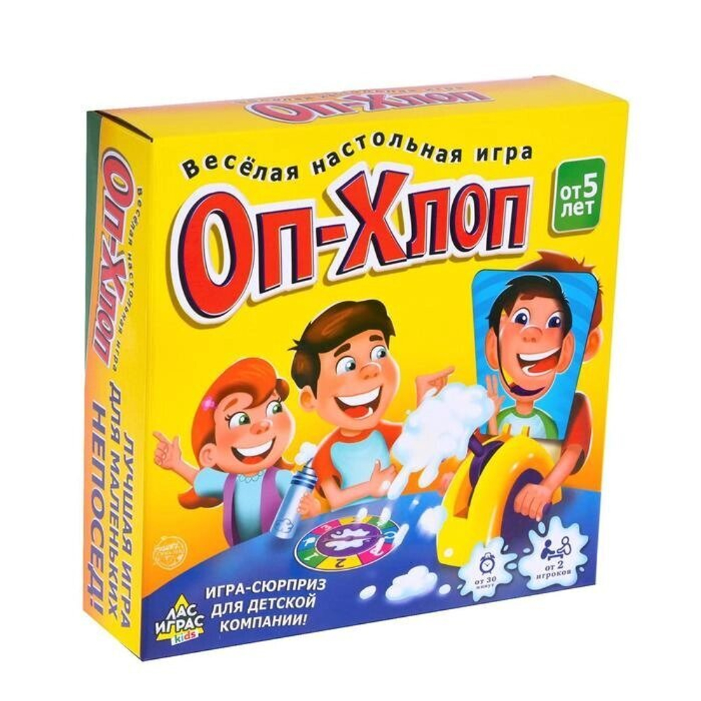 Настольная игра на координацию «Оп-хлоп» 5+