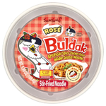 Buldak, Buldak®, жареная лапша, пряная курица, роза, 169,4 г (5,98 унции)