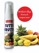 Оральный гель Tutti-Frutti тропический вкус (30г) (Цвет: прозрачный)