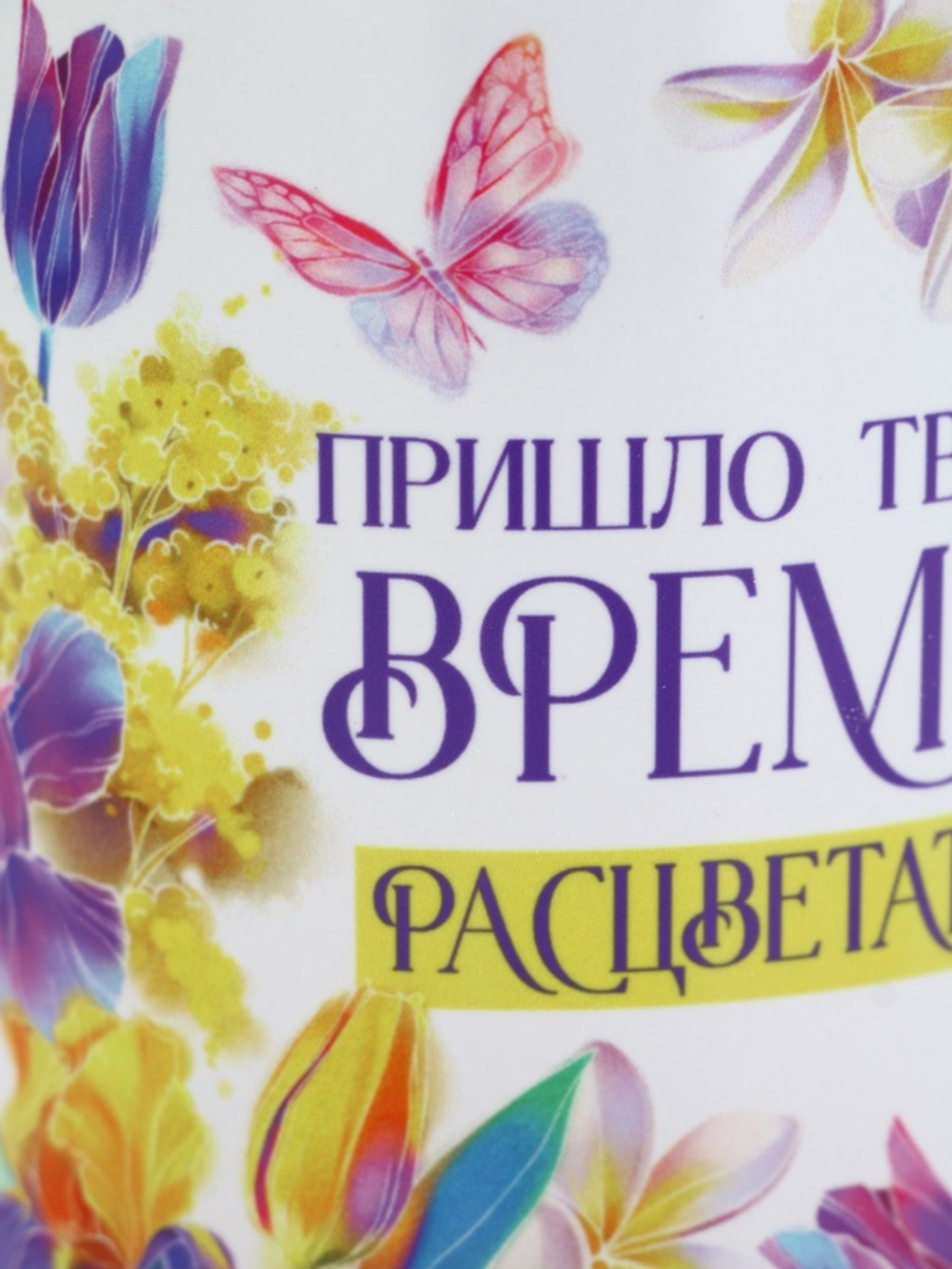 Кружка керамическая «Время расцветать», 300 мл