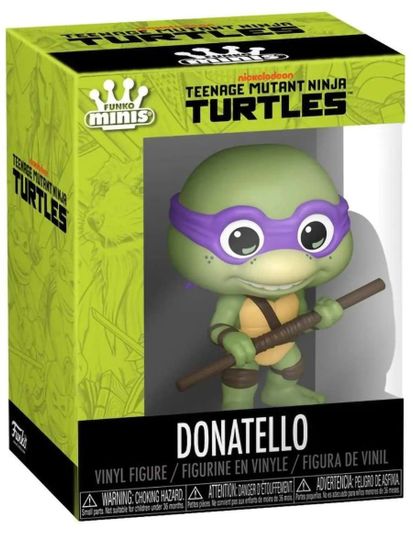 Фигурка Funko Minis TMNT 2 The Secret of the Ooze 1 штука (из 4) 92353 / Фигурка Фанко Минис по мотивам вселенной "Черепашки-нидзя"