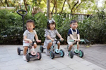 Беговел-каталка Globber Learning Bike 3 в 1 White-Pastel Blue