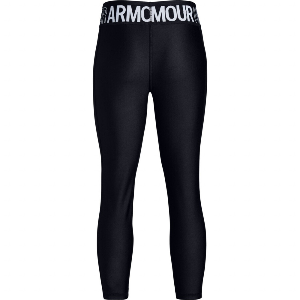 Штаны для девочки теннисные Under Armour Heat Gear Ankle Crop - черный
