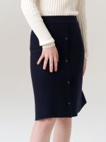 Юбка для девочки в школу AT927 синий