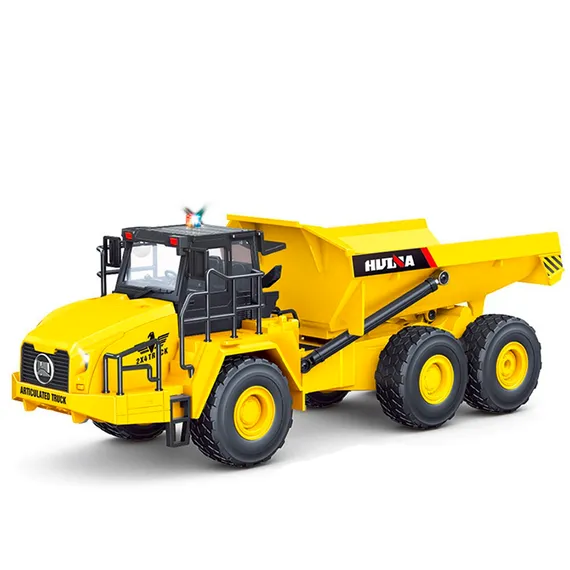 Радиоуправляемый грузовик карьерный самосвал HUI NA TOYS масштаб 1:16 2.4G - HN1553