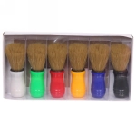 Помазок для бритья в пластиковой коробке «Томас», цвет ручки микс, 8,5см