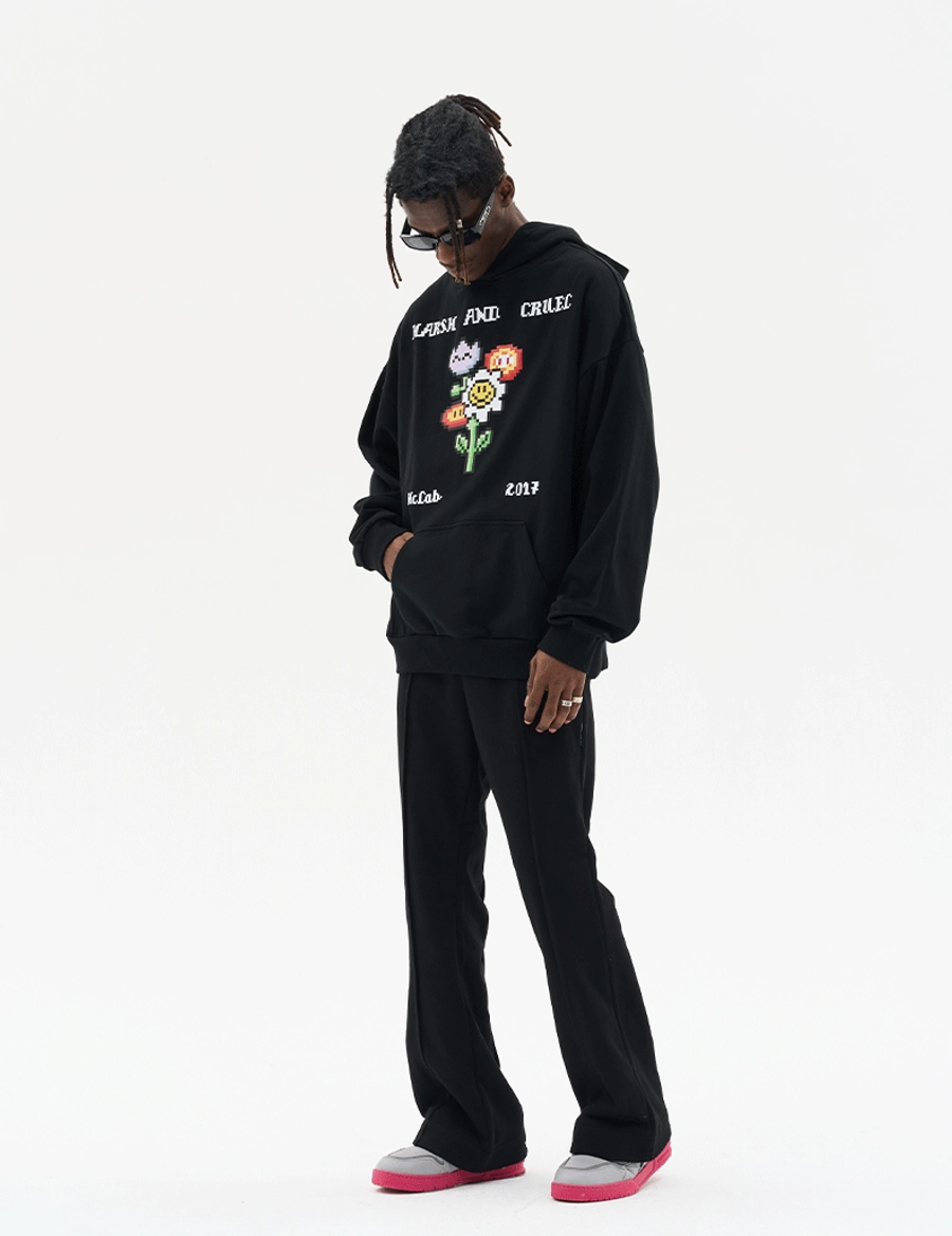 Худи HARSHandCRUEL "PixeLs" Oversized Hoodie