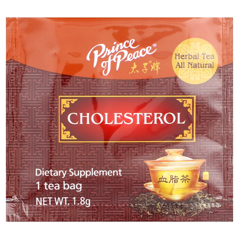 Prince of Peace, Herbal Tea, холестерин, 18 чайных пакетиков, 32,4 г (1,14 унции)