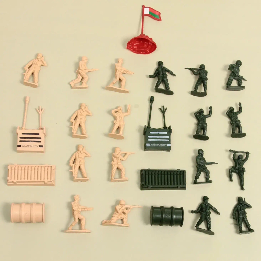 Набор армия «Огонь!», 22 предмета, 25*19*26 см, шоу-бокс