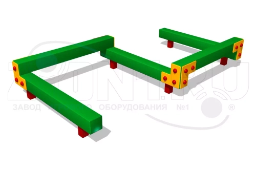 Детский гимнастический бум «Змейка 5»