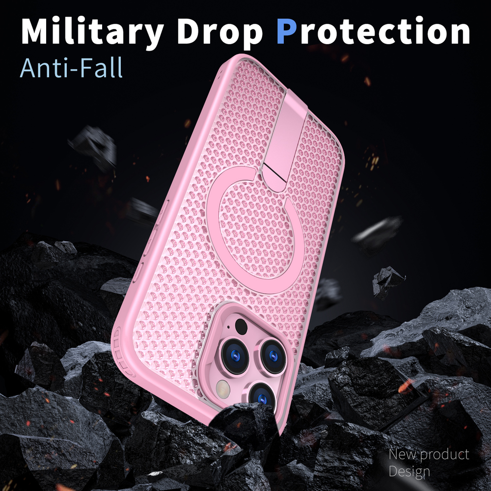 Прозрачный чехол Mesh Pro Magnetic Case для iPhone 16 Pro Max