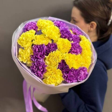 Букет из 25 диантусов