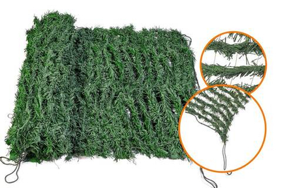 Маскировочная сеть Нитекс Папортник 2x3 (светло-зеленый) хвоя ПС5-3  3741
