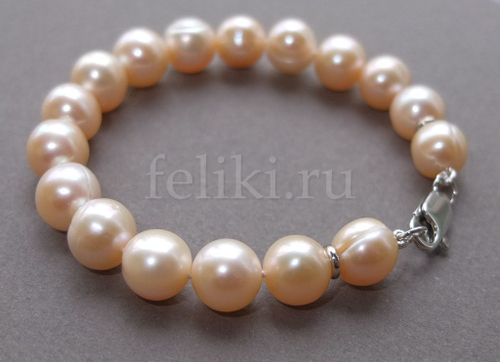 браслет из жемчуга (б-0827-19)