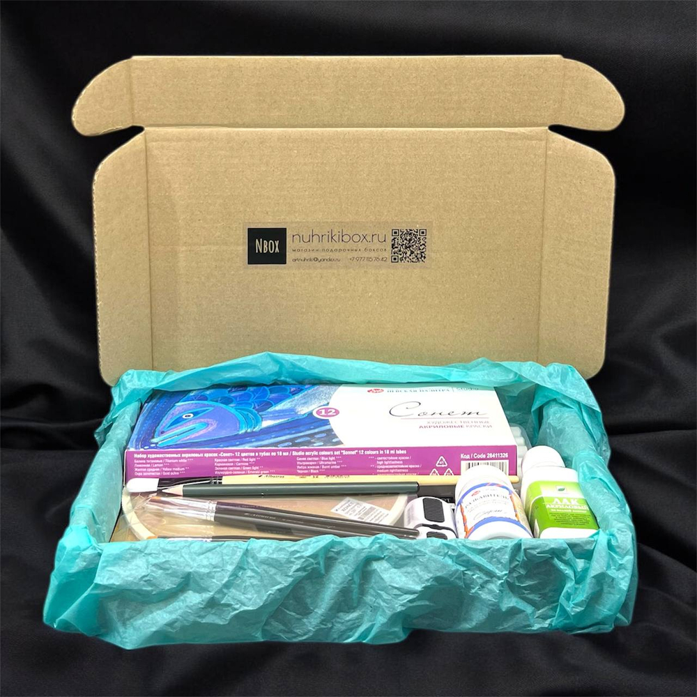 Художественный набор «АКРИЛ - мини», рисование акрилом