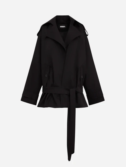 Тренч-трансформер бежевый