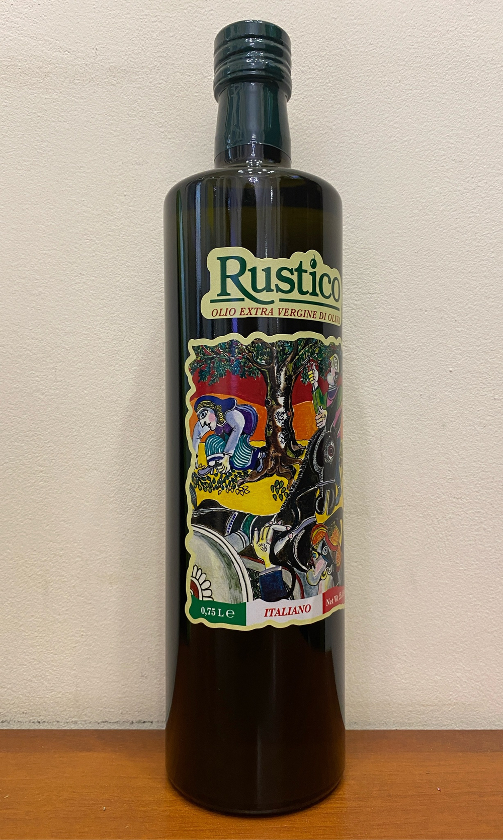 Оливковое масло Carmela di Caro RUSTICO Extra Virgin Non Filtrato, Сицилия, Италия