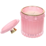 Свеча в стакане «Нежные облака» 9*11,8 см, Розовый