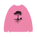 Свитшот "Шпиц у дерева"