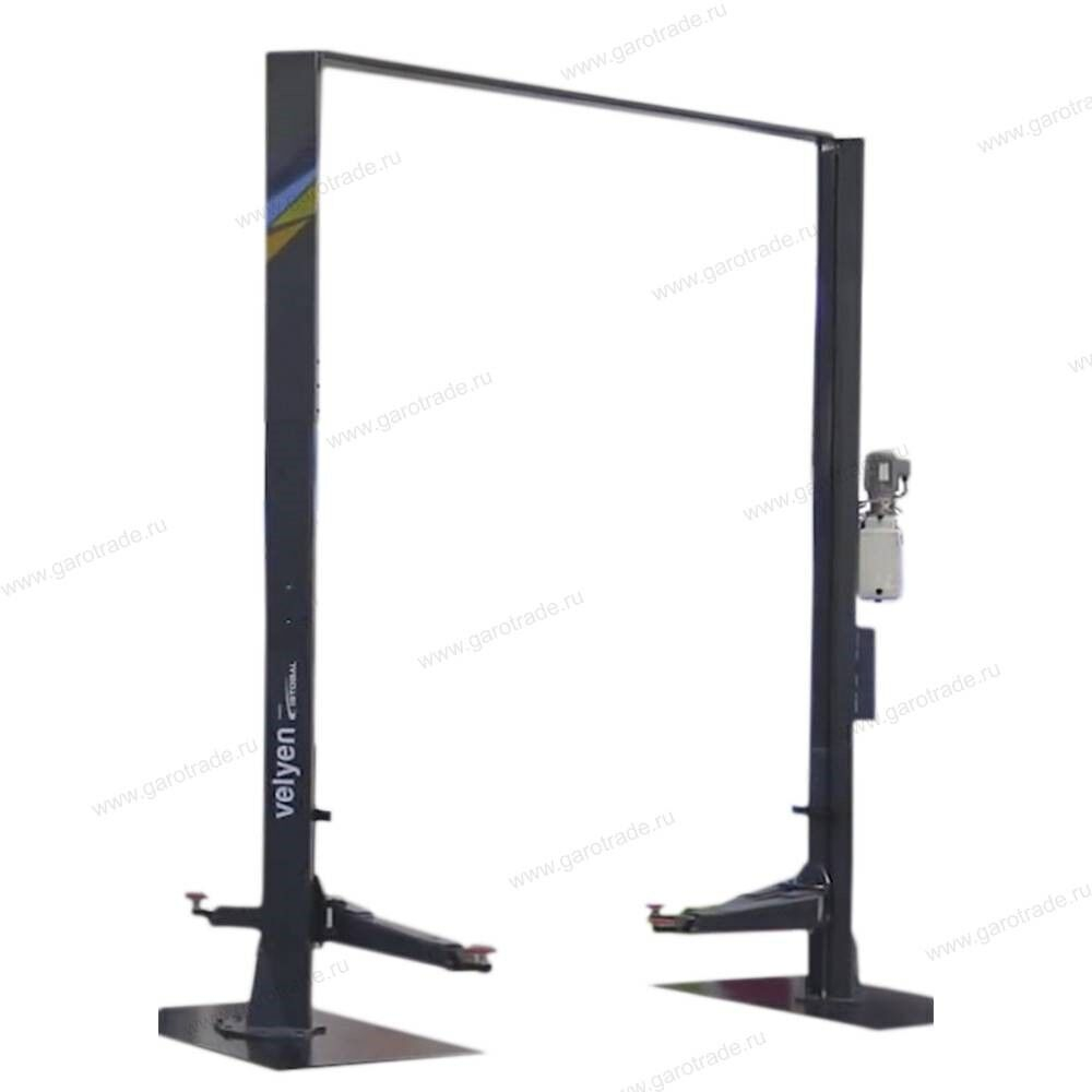 Подъемник двухстоечный электрогидравлический Velyen (Испания) 4EC1600_grey