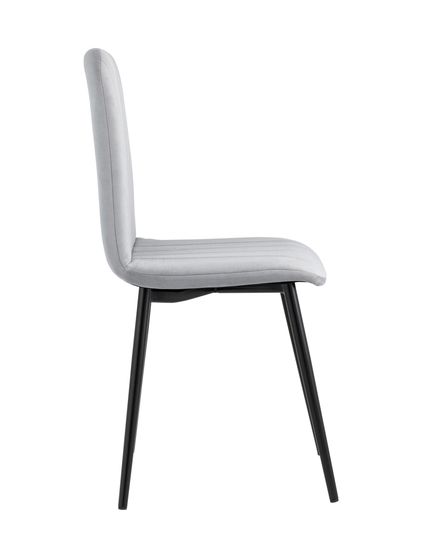 Стул Easy велюр светло-серый