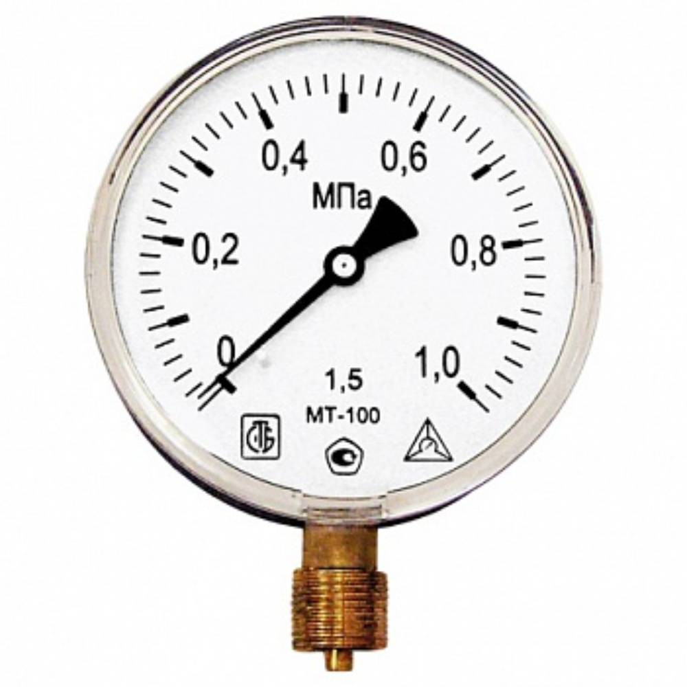 Манометр МТ-100 G1/2 1,6 МПа