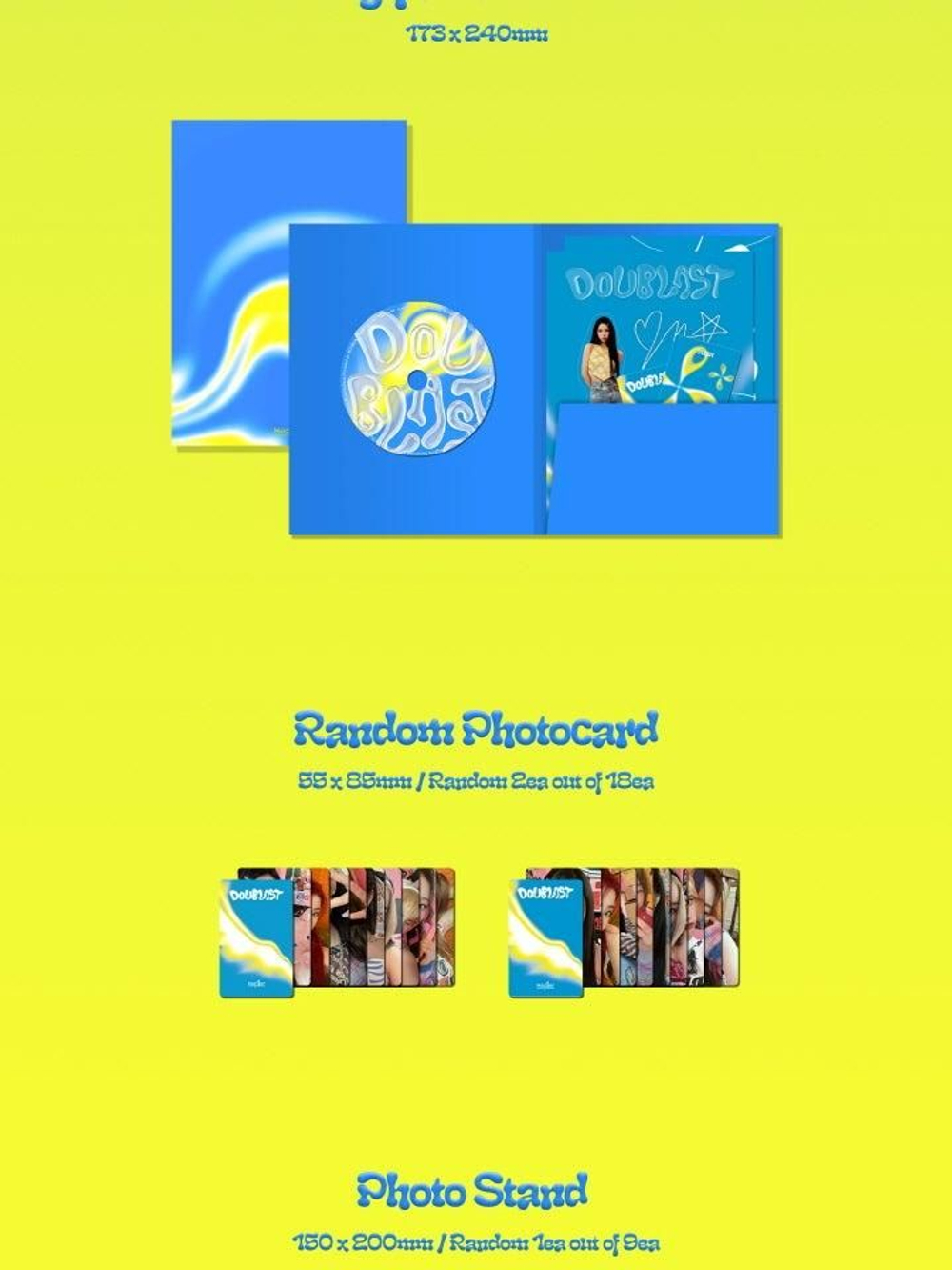 Альбом Kep1er - DOUBLAST 2nd Mini Album 2 Version SET