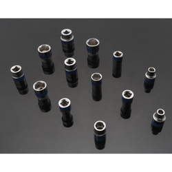 KING TONY (3513MR) Набор торцевых головок 3/8", 6-гранные, 7-19 мм, 13 предметов