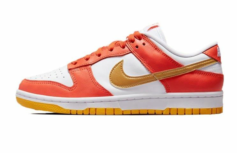 Кроссовки Nike Dunk Low "Golden Orange" (Женская размерная сетка)