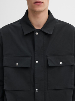 Massimo Dutti Куртка с карманами, темно-синий