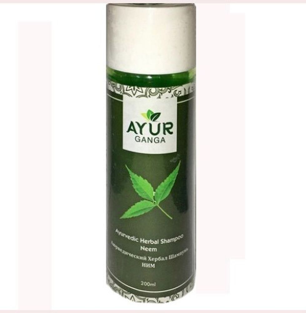 Шампунь Ayur Ganga Ним Ayurvedic Herbal 200 мл