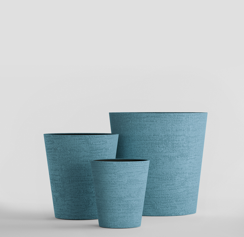 Кашпо, коллекция Surface, форма CRATER