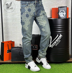 Джинсы Philipp Plein Honeycomb