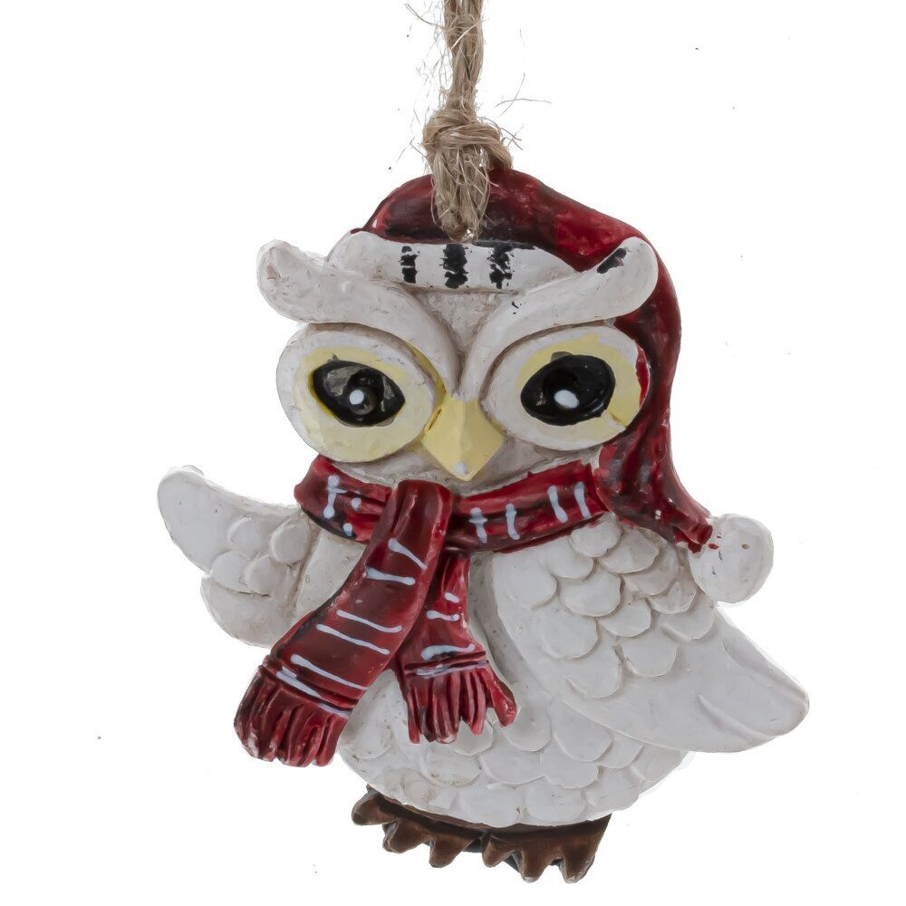 GAEM Изделие декоративное подвесное "Сова", L5 W0,5 H5 см, 4в.