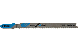 Пилки для лобзика Bosch Basic for Metal T118B HS 5 шт 2608631014