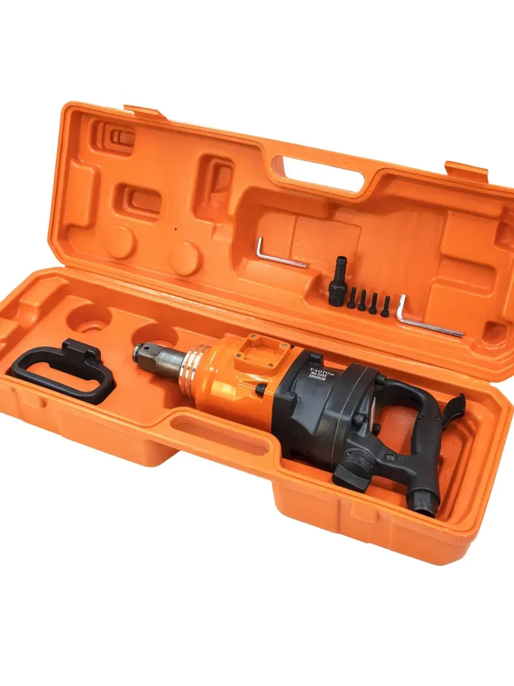 Гайковерт пневматический грузовой 1" 5500 Н·м YAOTO BS-5555 в кейсе