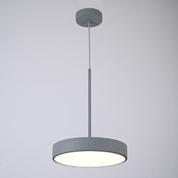 Подвесной светильник TURNA ONE D30 Gray by ImperiumLoft