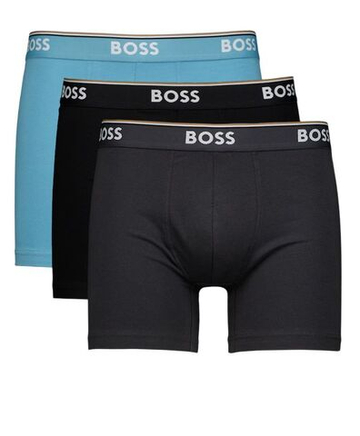 Мужские спортивные боксеры BOSS Power Boxer Briefs 3P - открыть разное