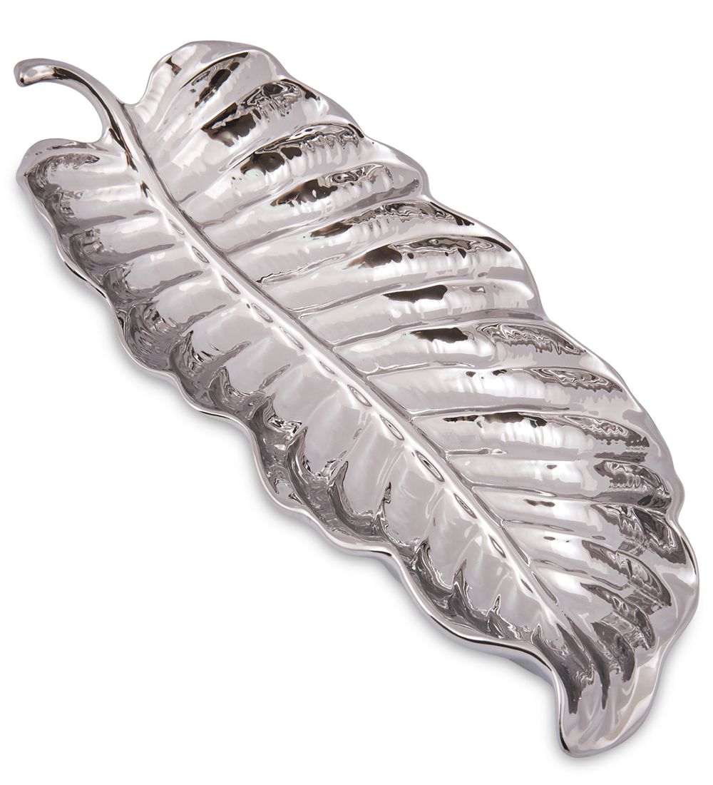 OS-134/2 Декоративное блюдо Коллекция «Листья»